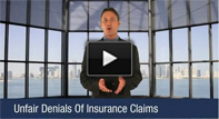 Unfair Denials Of Insurance Claims